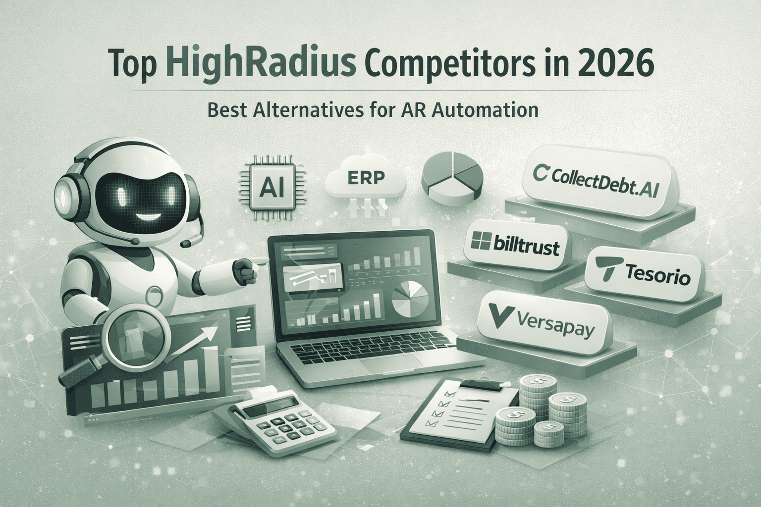 Top HighRadius Competitors In 2026: AI-Powered Accounts Receivable Alternatives