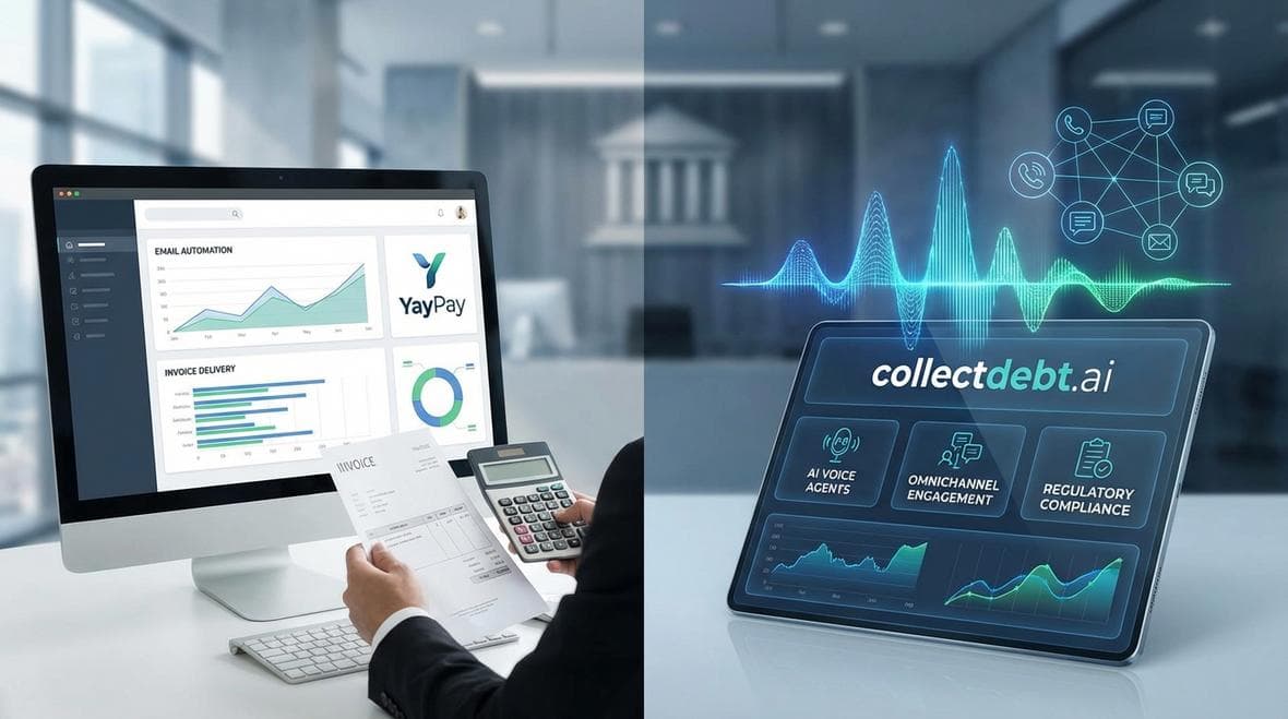 YayPay Vs CollectDebt.Ai: Comprehensive Comparison Of AI-Powered AR Automation Solutions For 2026